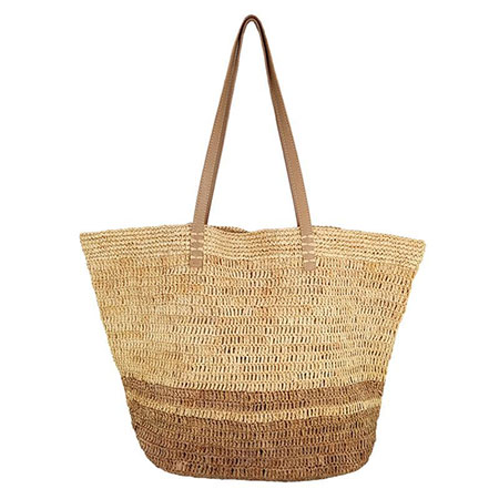 What are the advantages of using raffia tote bag?
