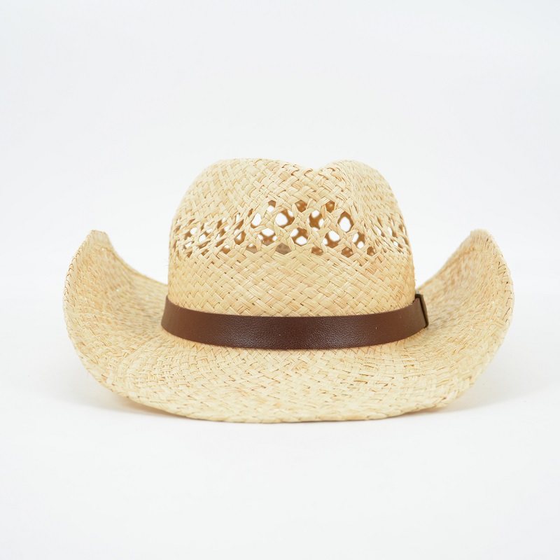 Western Raffia Straw Hats Cowboy Hat