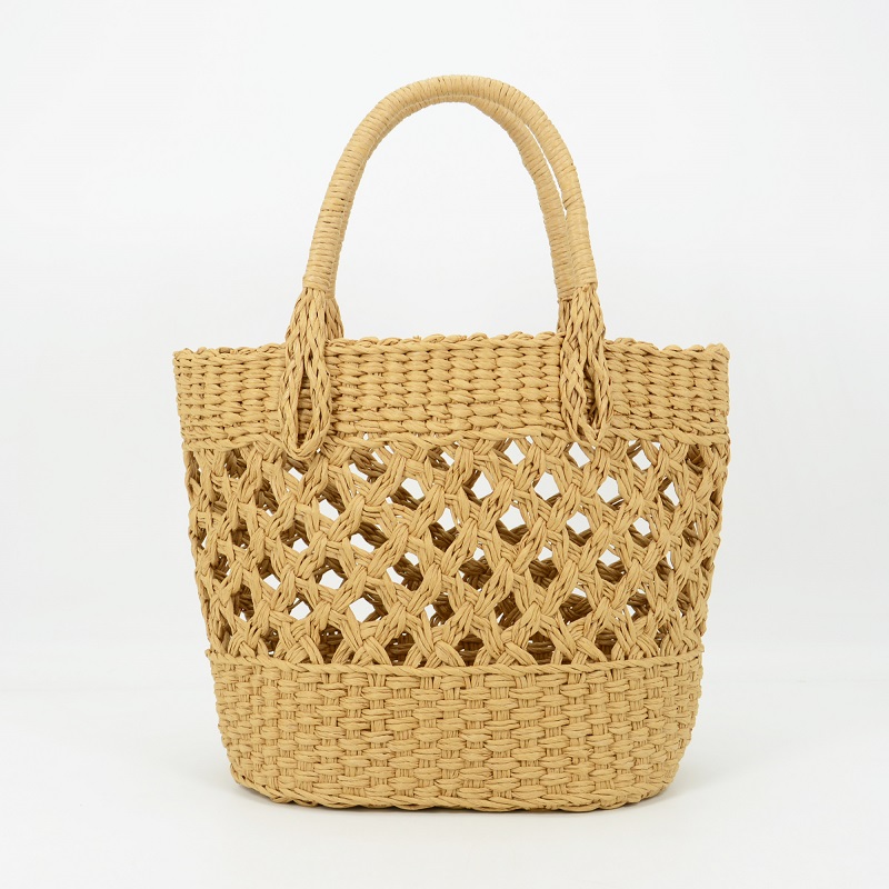 Summer Feeling Woven Straw Tote