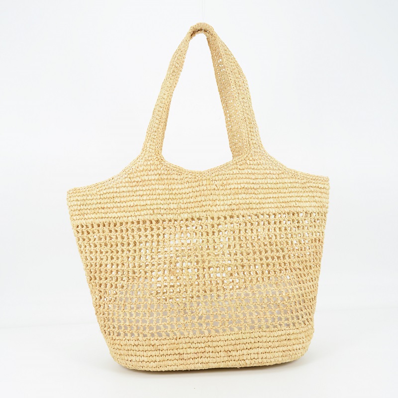 Hollow Out Design Care Raffia Large Tote