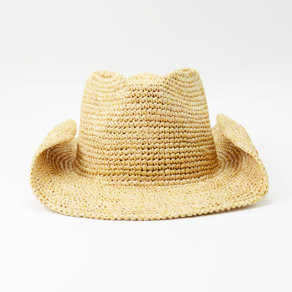 Raffia Cowboy Hat