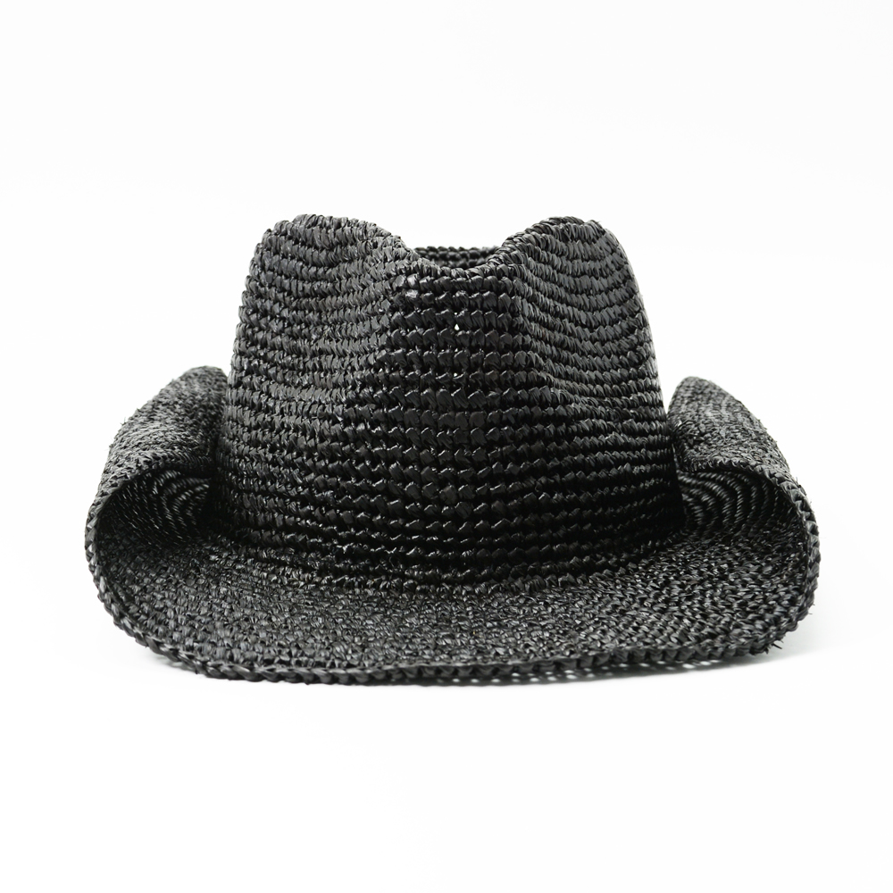 Straw Raffia Cowboy Hat