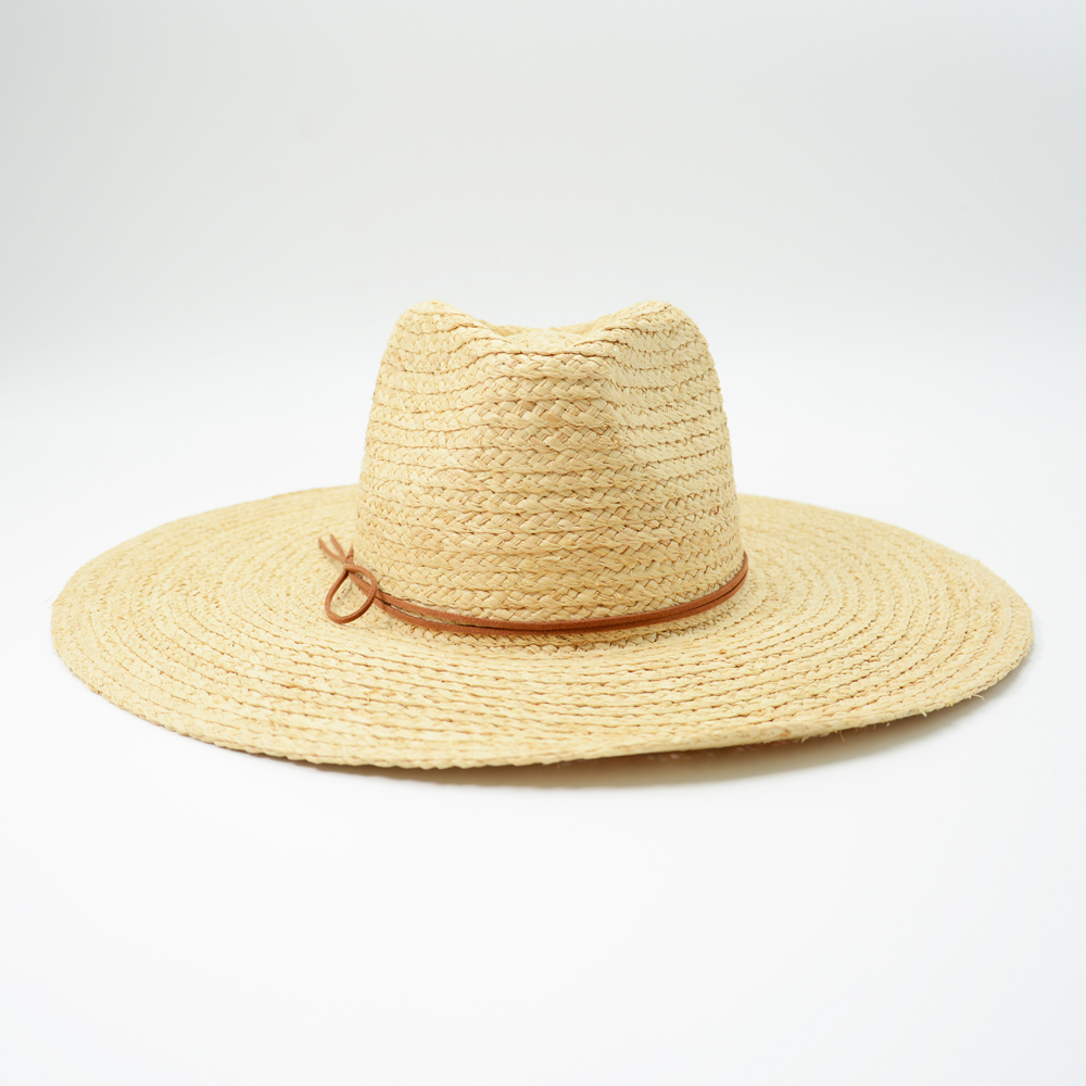 Wide Brim Raffia Braid Hat