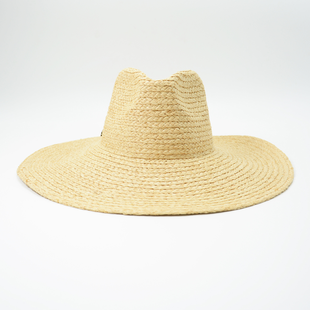 Raffia Braid Wide Brim Summer Hat