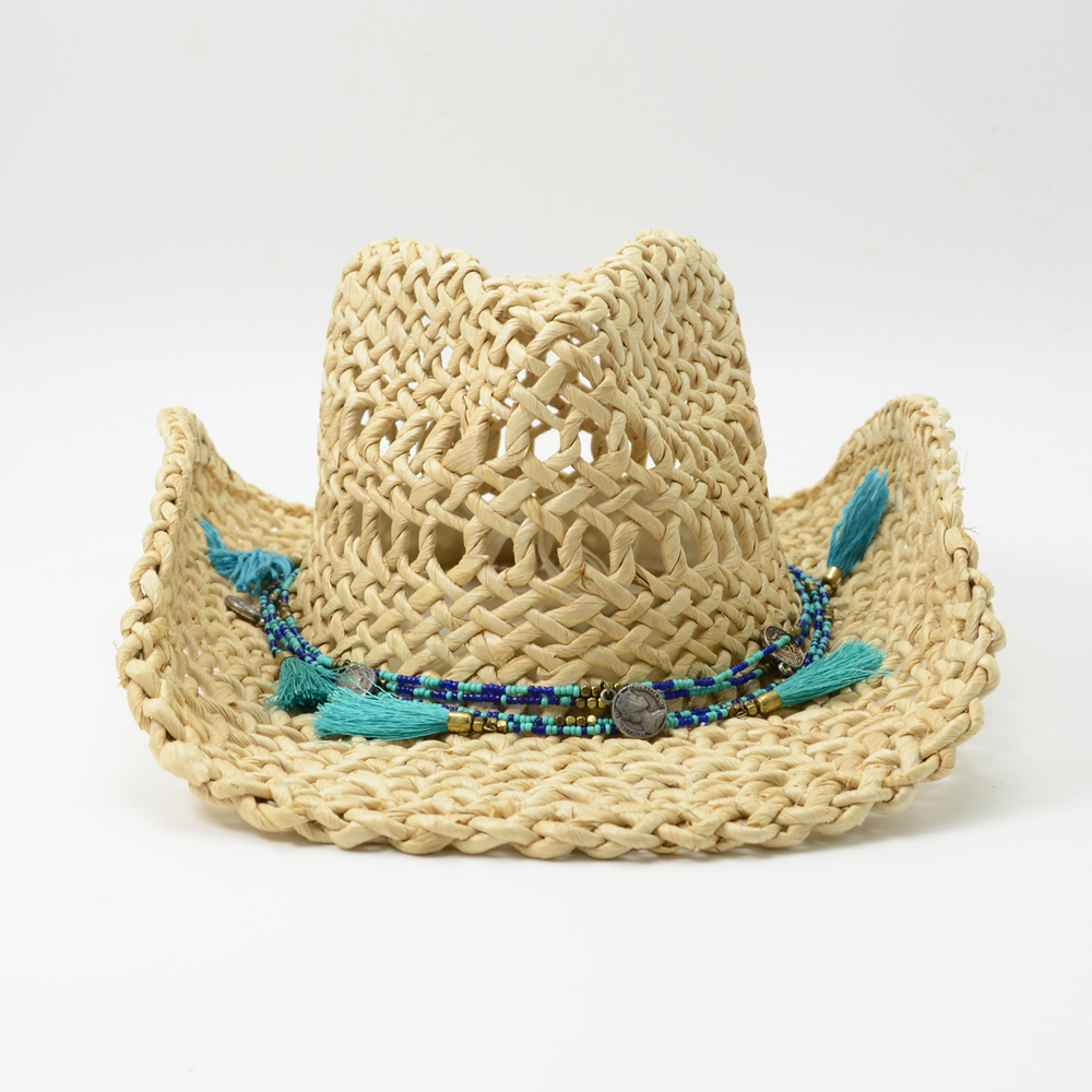 Hollow out Straw Cowboy Hat