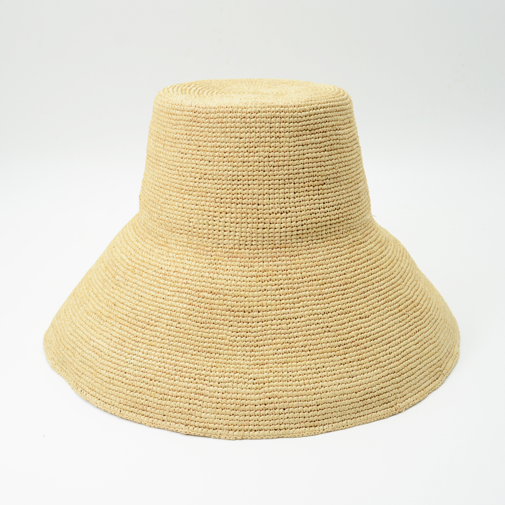 Wide Brim Straw Sun Hat