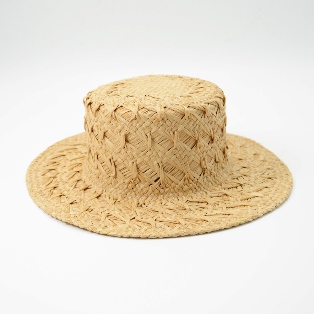 Lightweight Panama Hat made with raffia