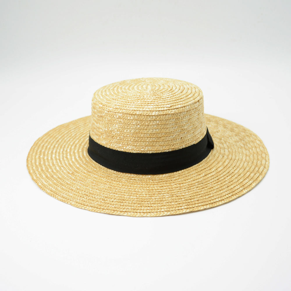 Ladies Straw Boater 