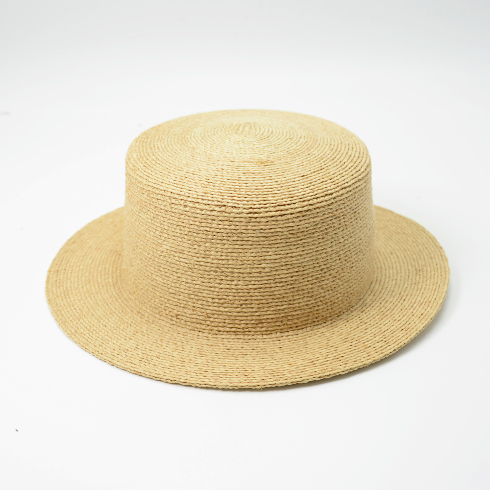 Ama straw raffia braid sun hat