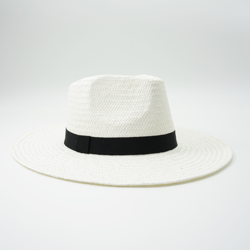 White Straw Panama Hat