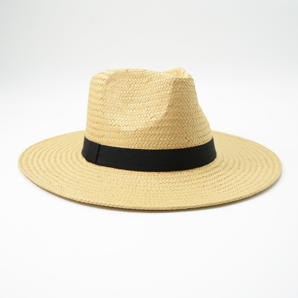 Camel Straw Panama Hat