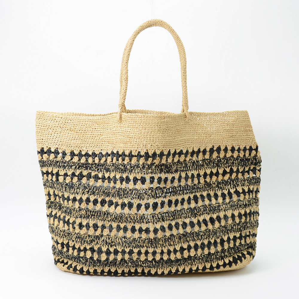 Large Raffia Shopping Bag