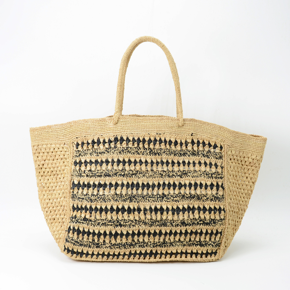 Large Raffia Shopping Bag