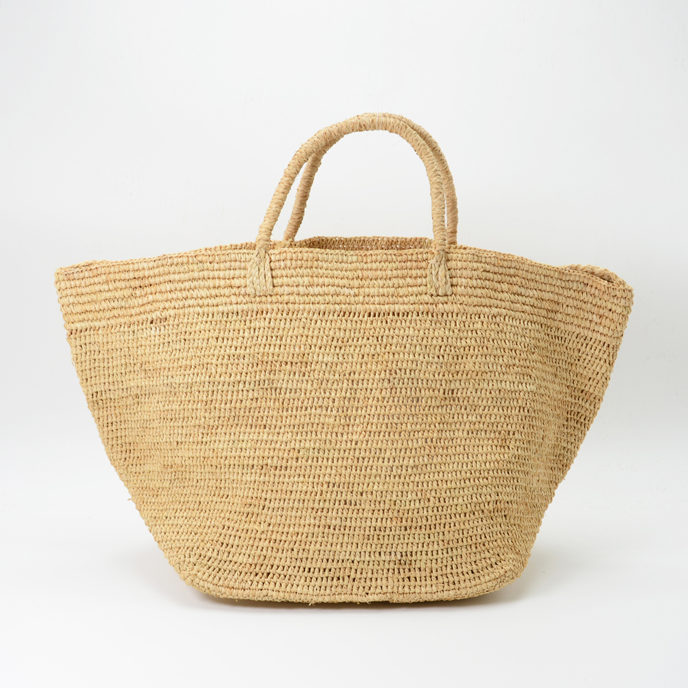 Raffia Shopper Bag