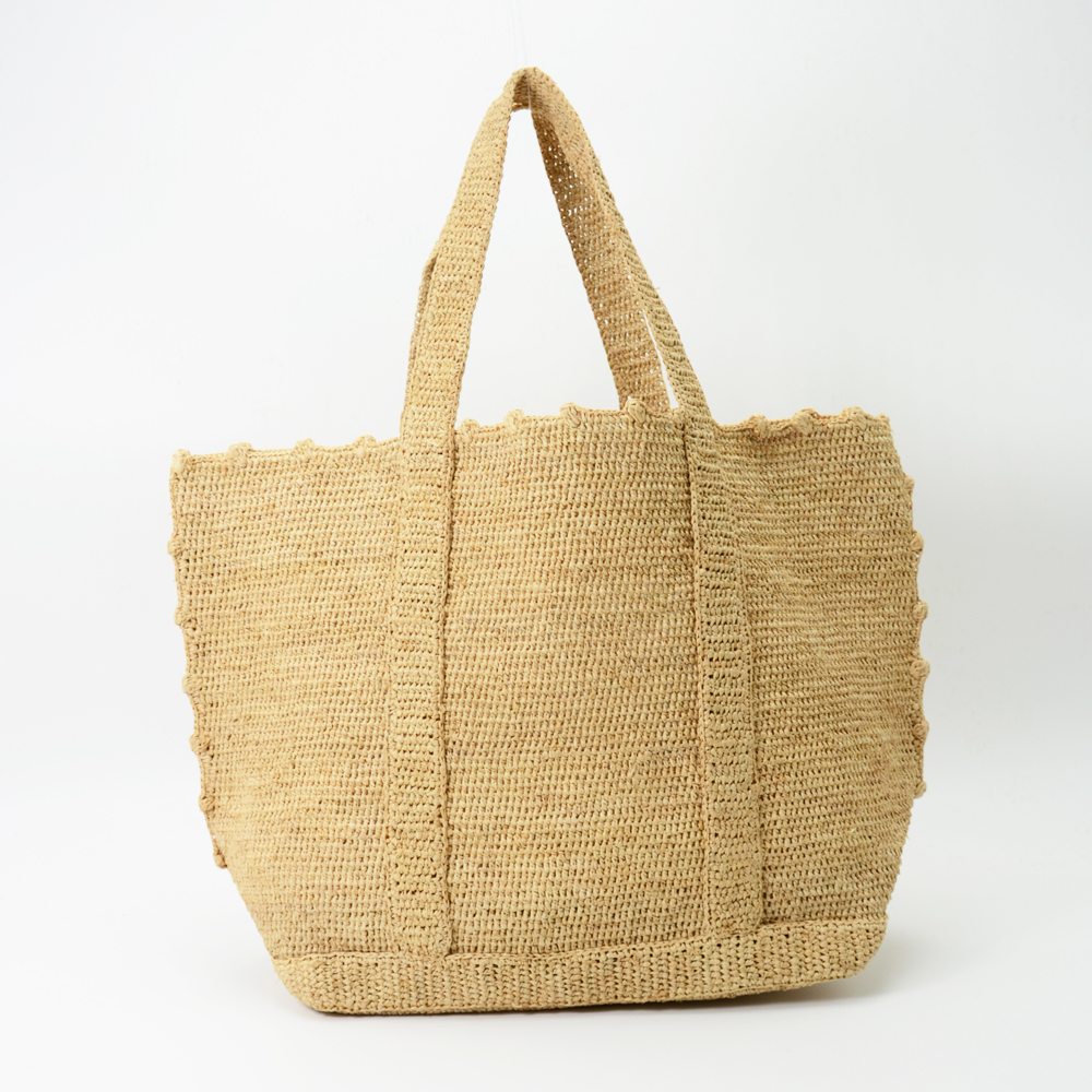 Straw Traveler Tote