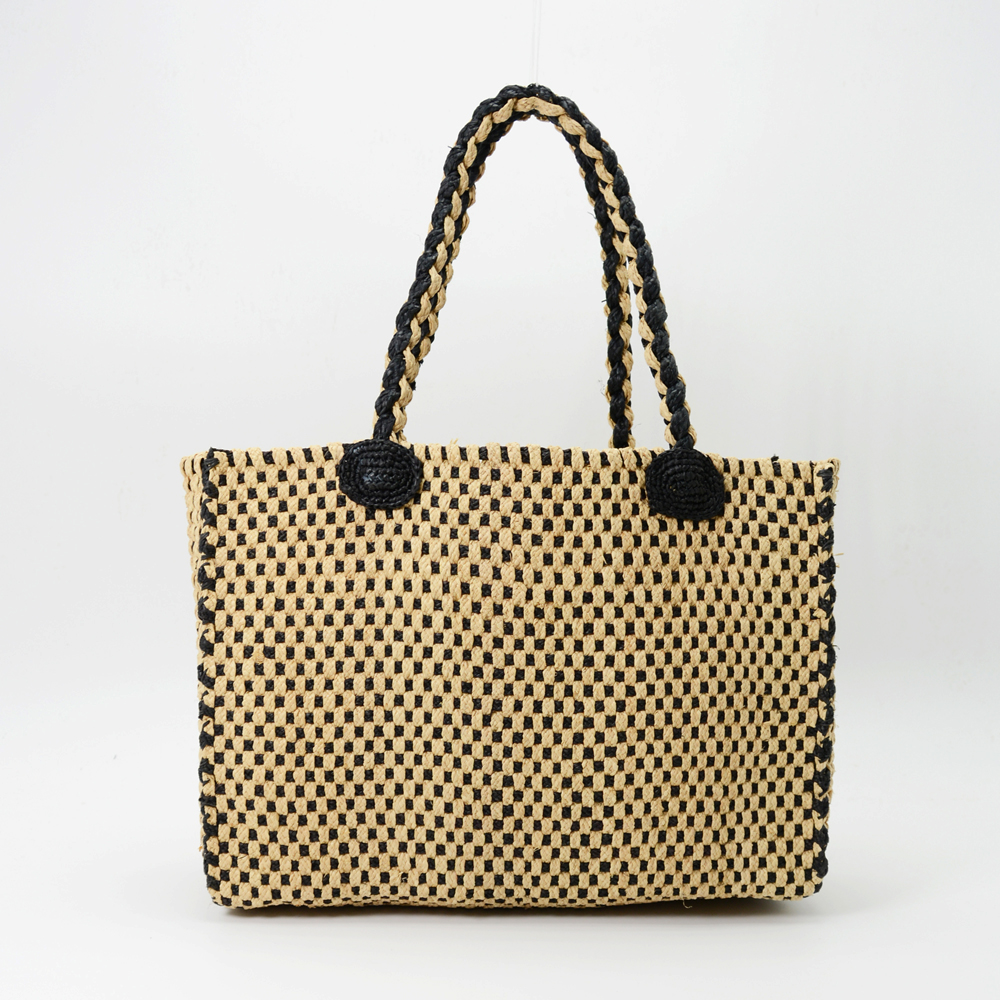 Raffia Tote Bag