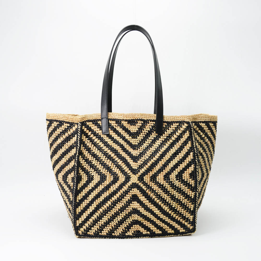 Large Raffia Tote